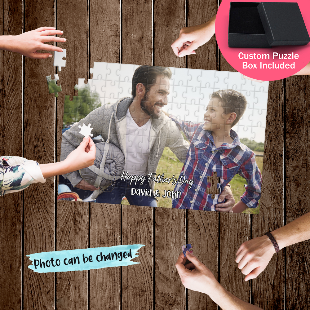 Custom Quote with Name - Personalized Photo Puzzle